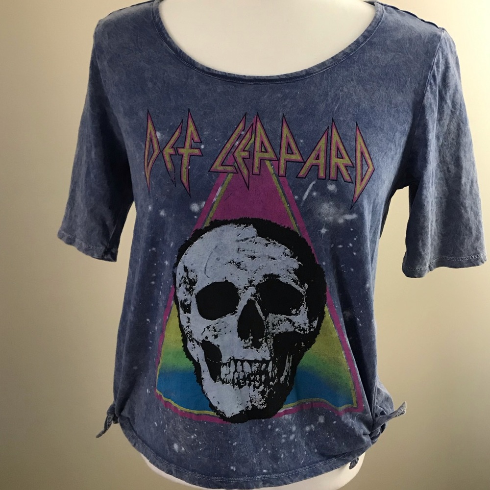 Def Leppard Distressed Tee - Picture 1 of 6